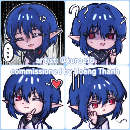 Chibi stickers